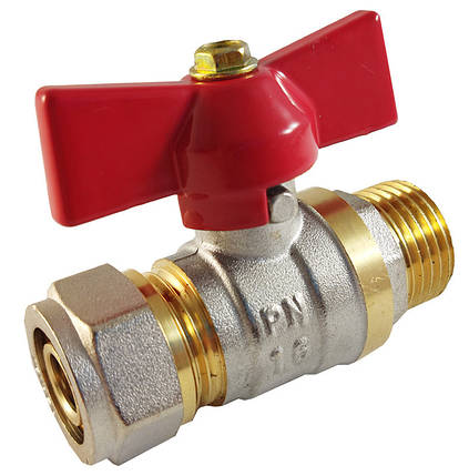 Кран до метал. труби 16 х 1/2" З ECO 15/150, фото 3