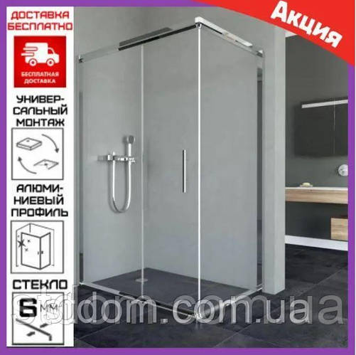 Душевая кабина 80х100 см прямоугольная без поддона Aquanil Minnesota ...