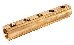 Колектор балка 3/4" х 1/2" 5 виходів ASCO 1/24