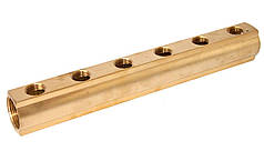 Колектор балка 3/4" х 1/2" 6 виходів ASCO 1/24