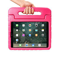 Чехол для iPad 2/3/4 (Retina, 9.7 дюймов), противоударный, с ручкой и подставкой Pink