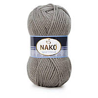 Nako SPORT WOOL ( Спорт Вул ) № 922 сірий (Вовняна пряжа з акрилом, нитки для в'язання)