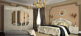 Бежева спальня Олімпія бароко стиль, фото 9