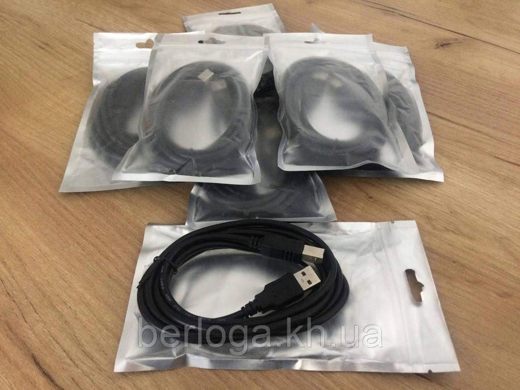 Кабель для принтера SHIRU USB2.0 AM/BM (EL123500007)