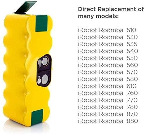Акумулятор для пилососа iRobot Roomba 3000 mAh 14.4 V 500, 510, 530, 531, 532 533 535 536 537 550 551 560 570