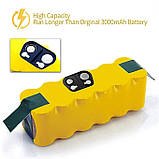 Акумулятор для пилососа iRobot Roomba 3000 mAh 14.4 V 500, 510, 530, 531, 532 533 535 536 537 550 551 560 570, фото 7