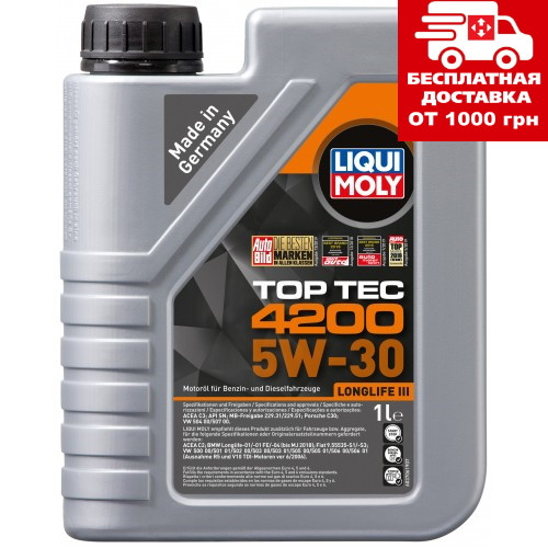 Liqui Moly Top Tec 4200 5W-30 1л 7660, фото 1