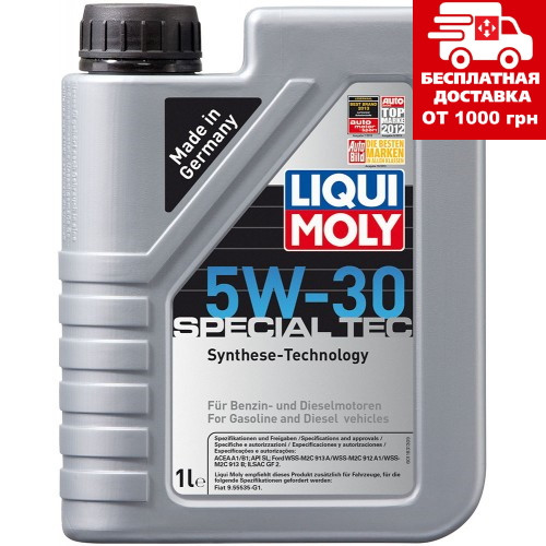 Масло Liqui Moly Special Tec SAE 5W-30 1л. 9508, фото 1