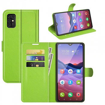 Чохол-книжка Litchie Wallet для ZTE Blade V2020 Smart Light Green