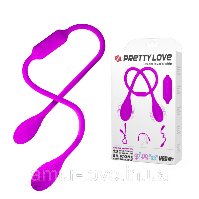 Вібратор Pretty Love Dream Lovers Whip Pink