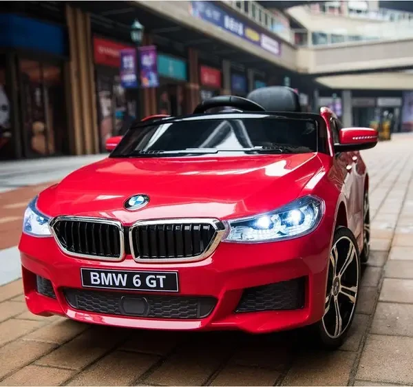 Дитячий електромобіль BMW 6 GT червоний