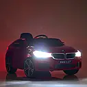 Дитячий електромобіль BMW 6 GT сірий лак, фото 8