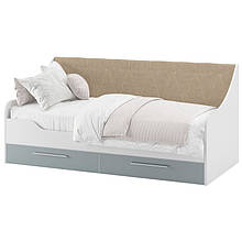 Диван-ліжко односпальне 2Ш з шухлядами в дитячу кімнату (з каркасом, без матраца) Твіст Світ Меблів