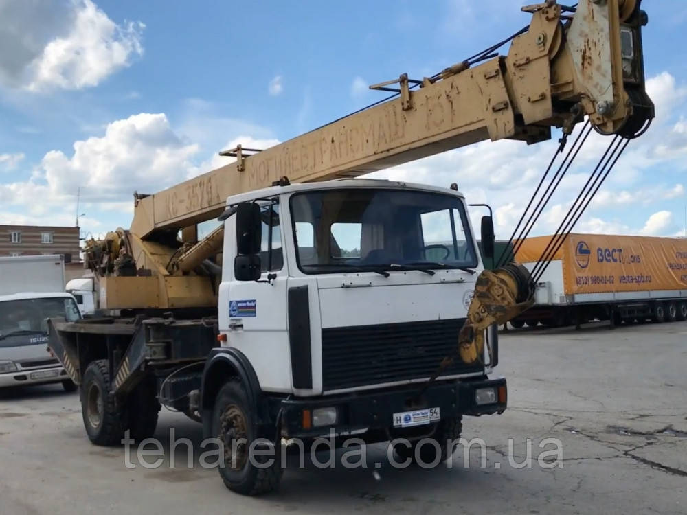 Аренда автокрана 16т 21м Київ