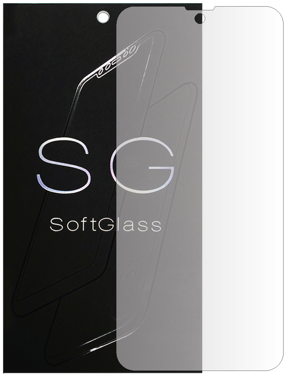 Бронеплівка для Blackview BV9800 Pro на екран зносостійка поліуретанова SoftGlass, фото 1