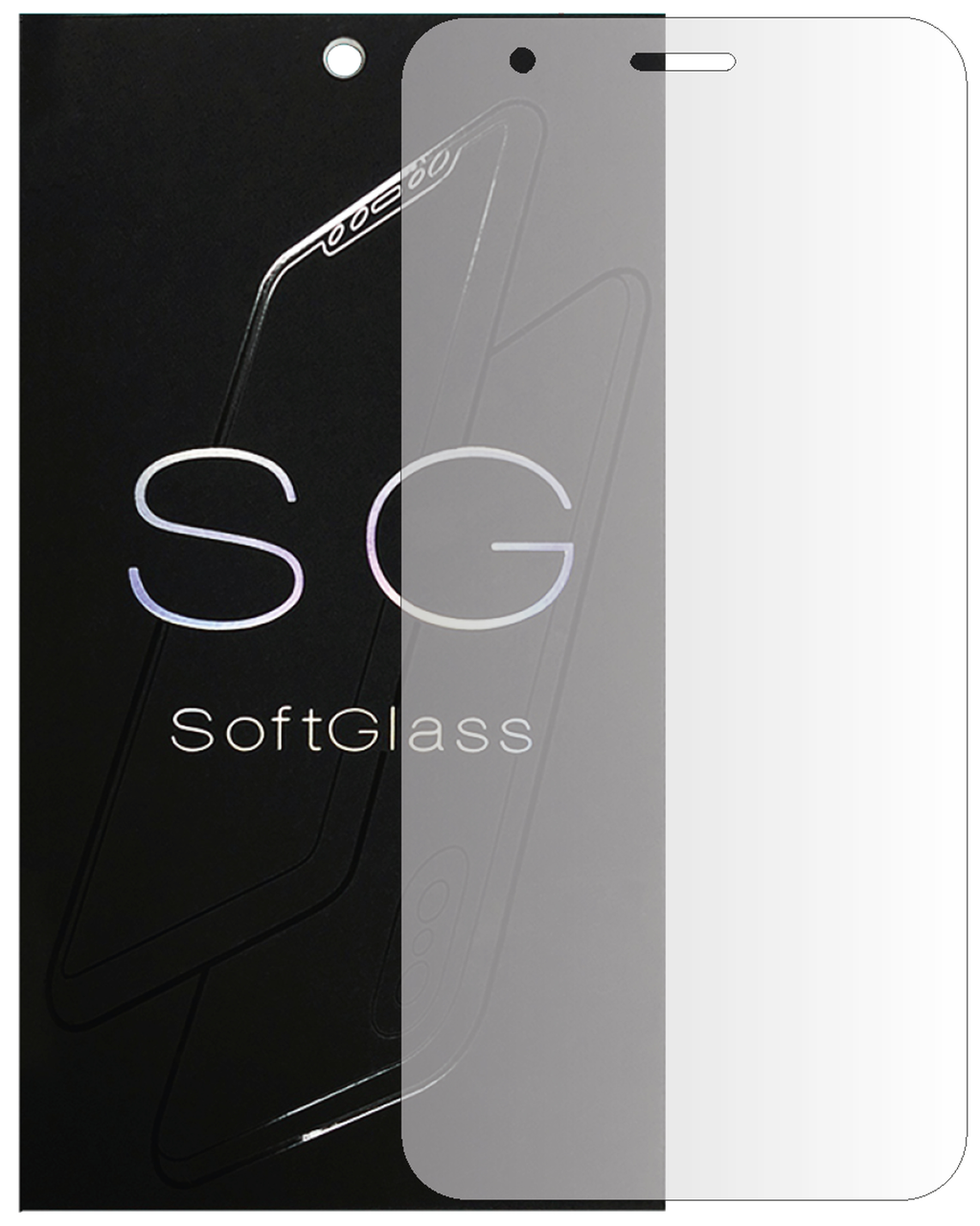 Бронеплівка для Blackview Bv 4900 pro на екран зносостійка поліуретанова SoftGlass, фото 1