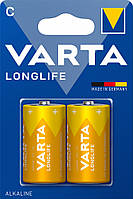 Батарейка VARTA Longlife C/LR14 1.5V щелочная 2шт