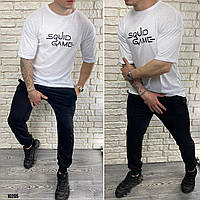 Модная мужская футболка, ткань "Коттон+Стрейч" 48, 50, 52, 54, 56 размер 48