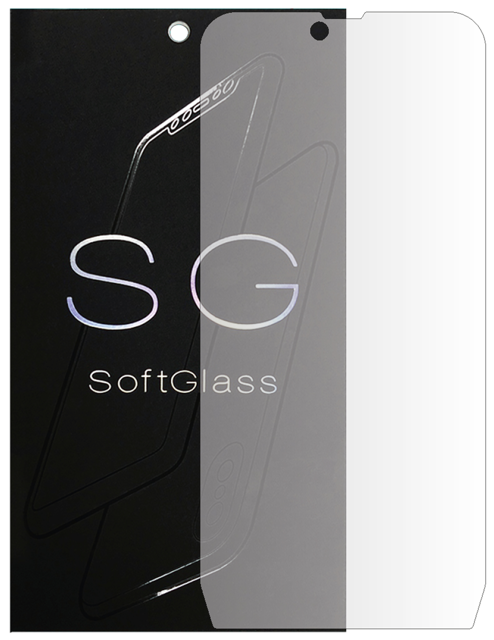 Бронеплівка для Blackview BV9700 Pro на екран зносостійка поліуретанова SoftGlass, фото 1