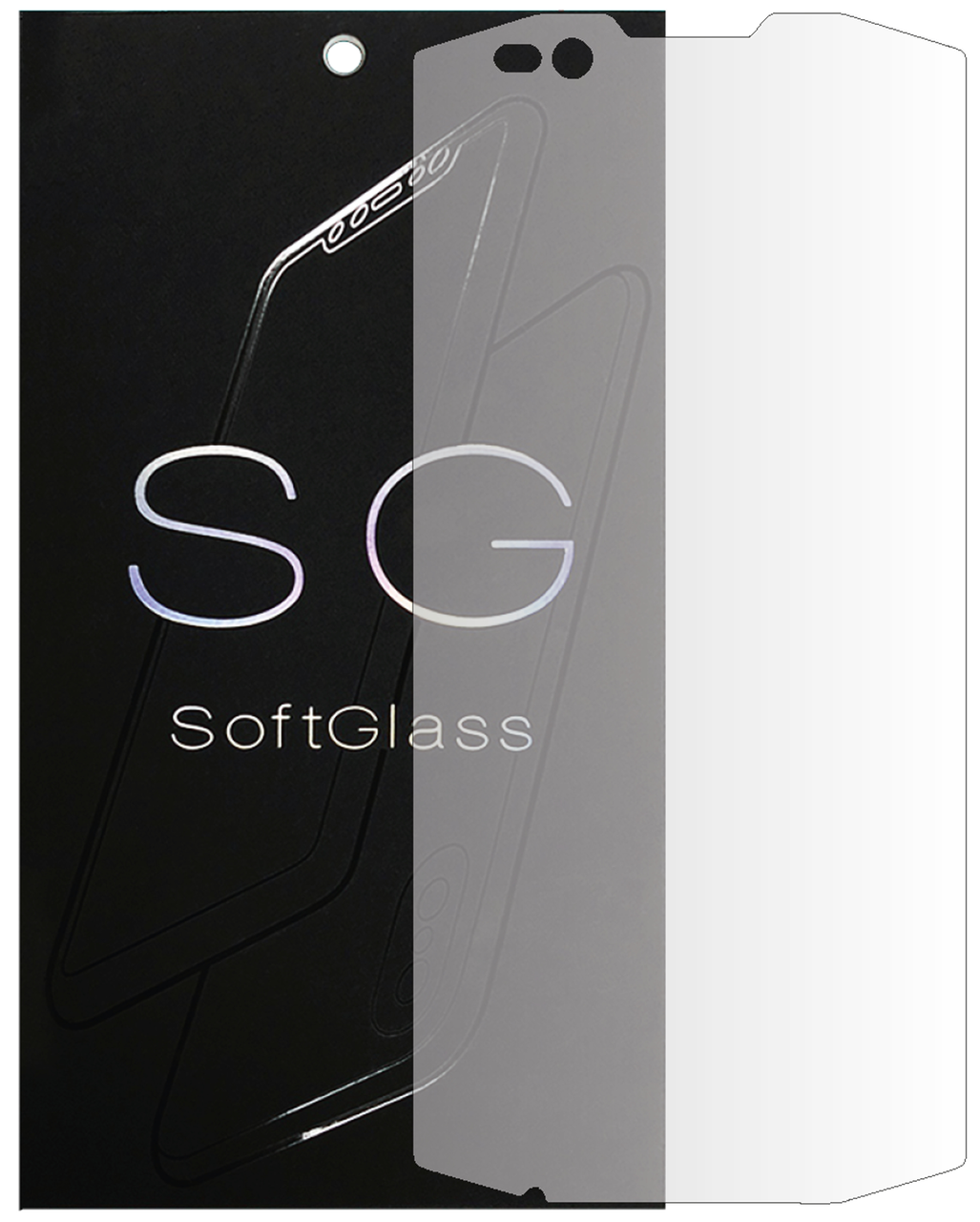 Бронеплівка для Blackview 9000 на екран зносостійка поліуретанова SoftGlass, фото 1