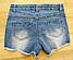 Джинсові шорти для дівчаток, Угорщина, Glass Bear, рр. 134-164, арт. 25031, фото 6