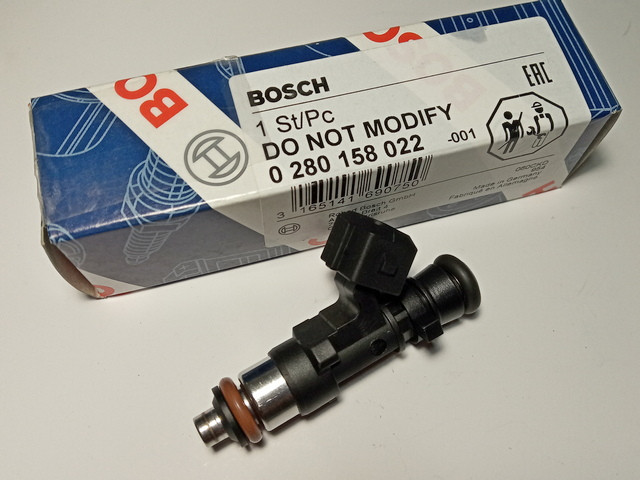 Форсунка 1,6л 16кл. (аналог 20735 Siemens) 0280158022, фото 1