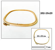 П'ЯЛЬЦЯ ДЕРЕВ'ЯНІ 202-25х25 квадратні з гвинтом