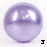 Латексный шарик Show 21" (52,5 см) Хром Brilliance сиреневый жемчуг