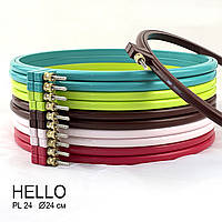 П'яльця ДІАМЕТР 240мм пластикові з гвинтом для вишивання