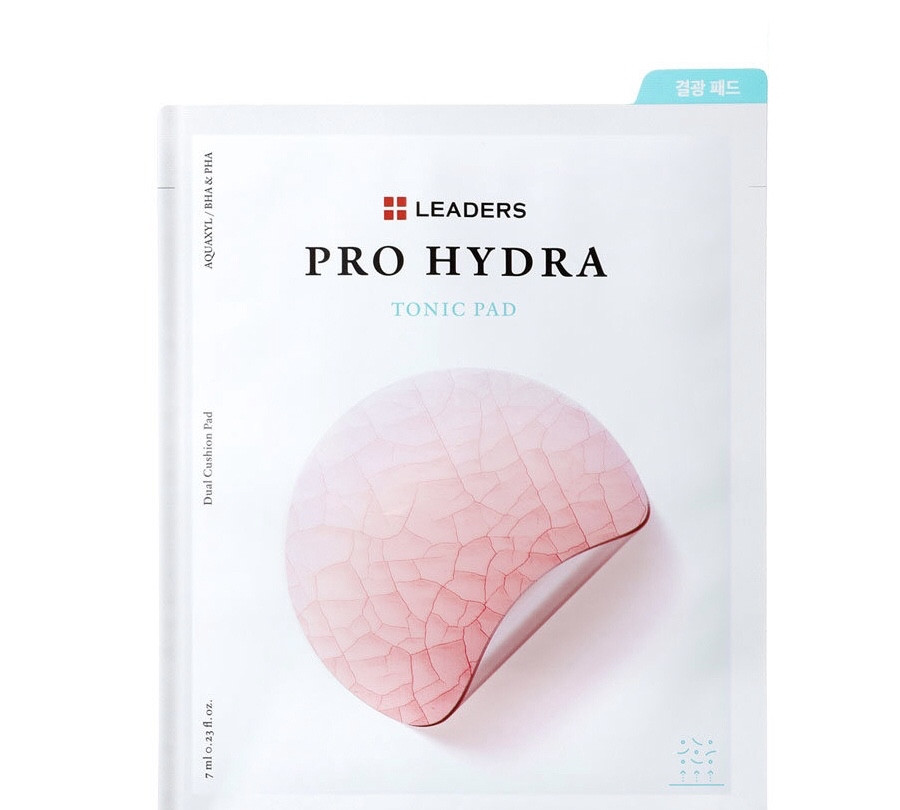 Leaders Pro Hydra Tonic Pad очисна подушечка з екстрактом папаї + BHA і PHA-кислоти (7 ml)