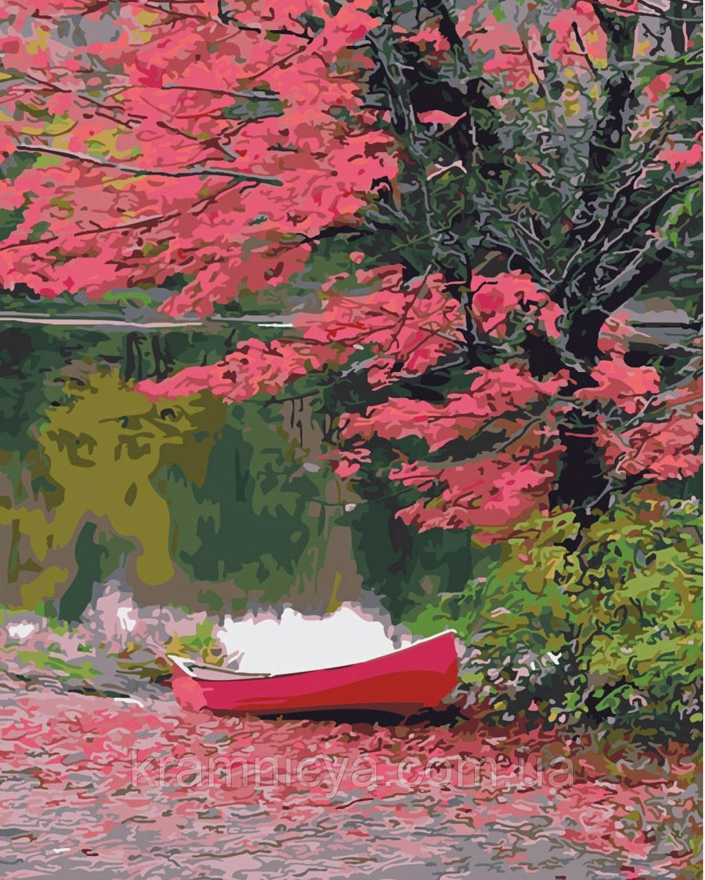 Картина за номерами Під кольором дерева, 40х50 (SY6467), фото 1