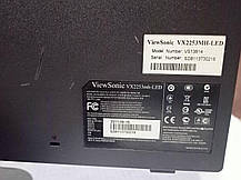 Монітор ViewSonic VX2253mh-LED / 22" (1920x1080) TN+Film / HDMI, VGA, Audio / Вбудовані колонки 2x 2W, фото 3