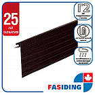 Планка FaSiding Standard/BlockHouse "фаска" "коричнева"