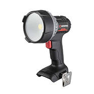 Ліхтар акумуляторний 20 В, LED, 10 Вт, 500/1000 лм, без ЗП і АКБ INTERTOOL WT-0348, фото 3