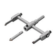 Свердло по кахлю регульоване 30-120 мм INTERTOOL HT-0338, фото 6