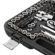 Набір інструментів 1/2 "& 3/8" & 1/4 ", 171ед., Cr-V STORM INTERTOOL ET-8171, фото 7