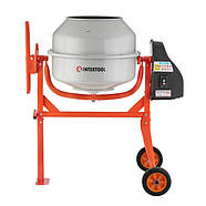 Бетонозмішувач 550 Вт, 140 л, 24-29 об/хв. INTERTOOL DT-9140, фото 2