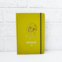 Блокнот 4Profi Neon silver note olive 80 аркушів 904495 Оливковий, 7236073 — 435