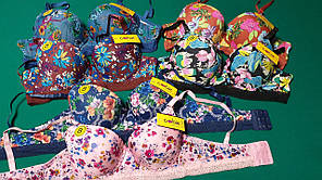 Бюстгальтери з бавовни Чашка В Корекція Утяжка (905В)