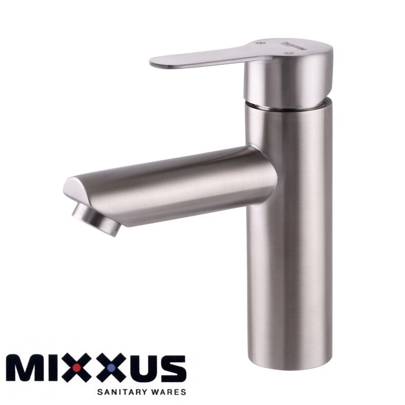 Змішувач для умивальника з нержавіючої сталі Mixxus PAX 001