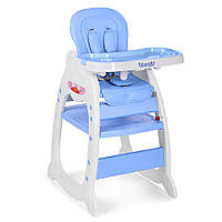 Детский стульчик-трансформер для кормления Bambi M 3612-12, голубой