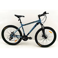 Велосипед горный MTB Profi PHANTOM 26 дюймов, рама 19", бирюзовый (G26PHANTOM A26.2)