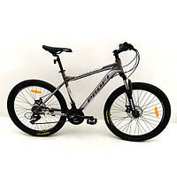 Велосипед гірський MTB Profi PHANTOM 26 дюймів, рама 19 ", сірий (G26PHANTOM A26.1)