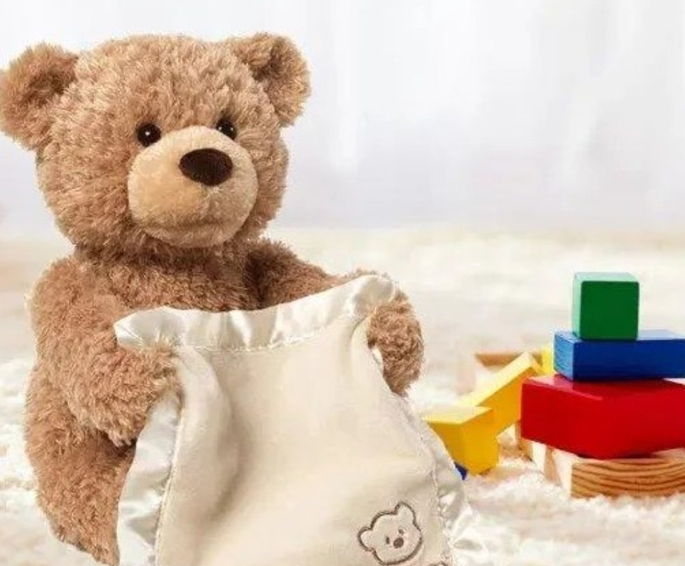 Ведмедик Peekaboo Грає в хованки Ведмедик Пікабу Ку ку