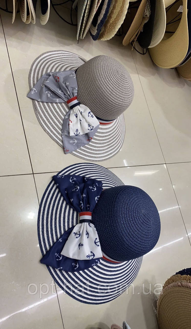 Жіночий плетений капелюх