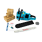 Акумуляторна ланцюгова пила Makita DUC CS-4002 (40V 5Ah) тиха та потужна, фото 10