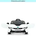 Дитячий електромобіль BMW i8 coupe білий, фото 11
