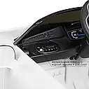 Дитячий електромобіль BMW i8 coupe білий, фото 5