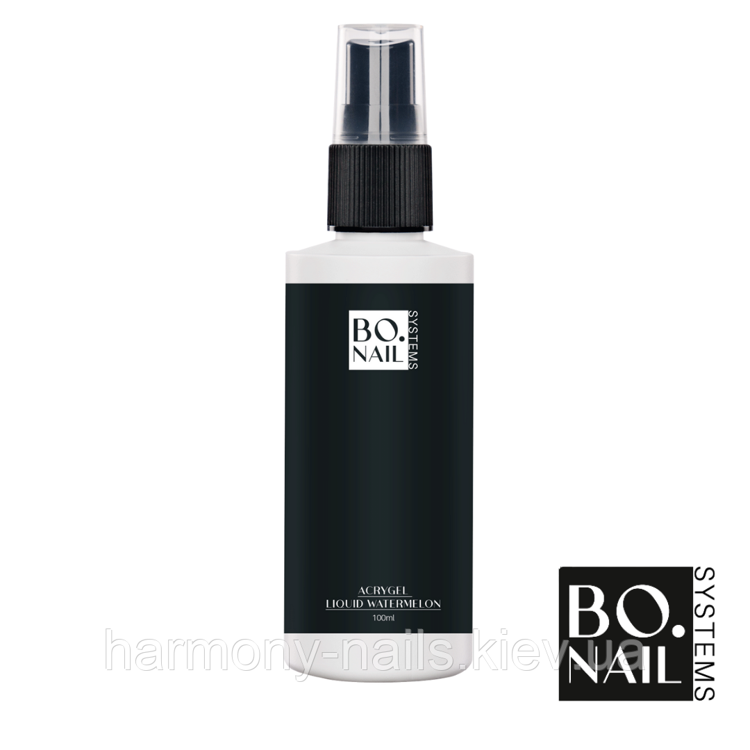 BO. AcryGel Liquid Watermelon - модеююча рідина для акригелю, 100 мл