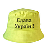 Панама Слава Україні льон, фото 6